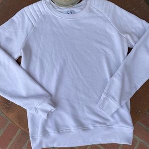 Zoe karssen white sweatshirt